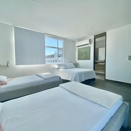 12 Personas En Morros Apto Familiar Frente Al Mar 4 Hab Playa Piscina Apartment Cartagena