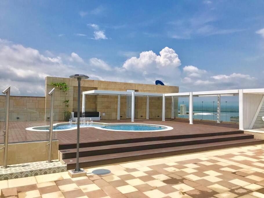 12 Personas En Morros Apto Familiar Frente Al Mar 4 Hab Playa Piscina Cartagena