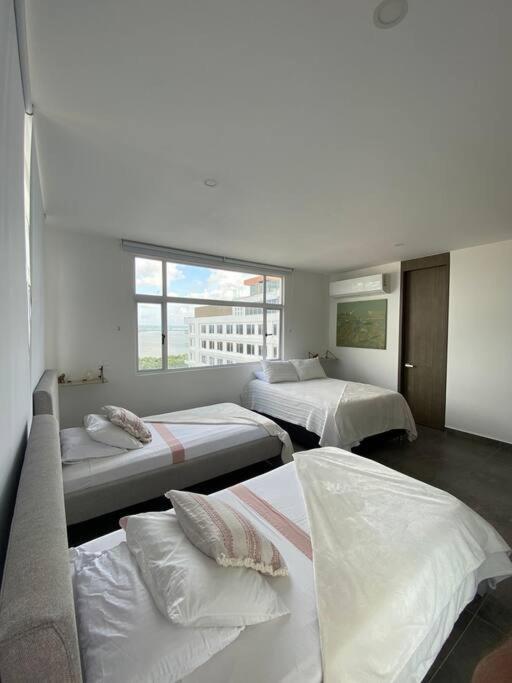 Apartamento 12 Personas En Morros Apto Familiar Frente Al Mar 4 Hab Playa Piscina *