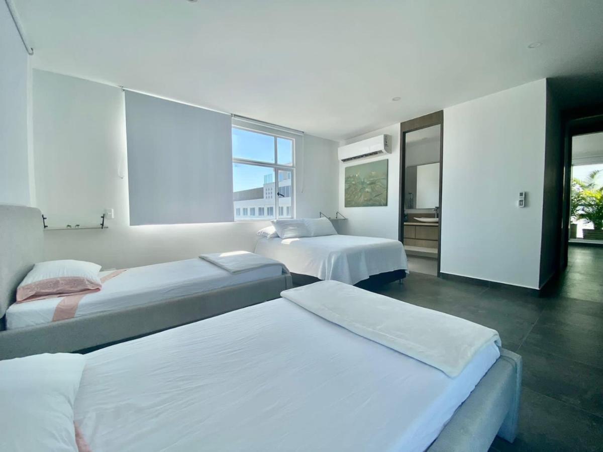 12 Personas En Morros Apto Familiar Frente Al Mar 4 Hab Playa Piscina Apartamento Cartagena