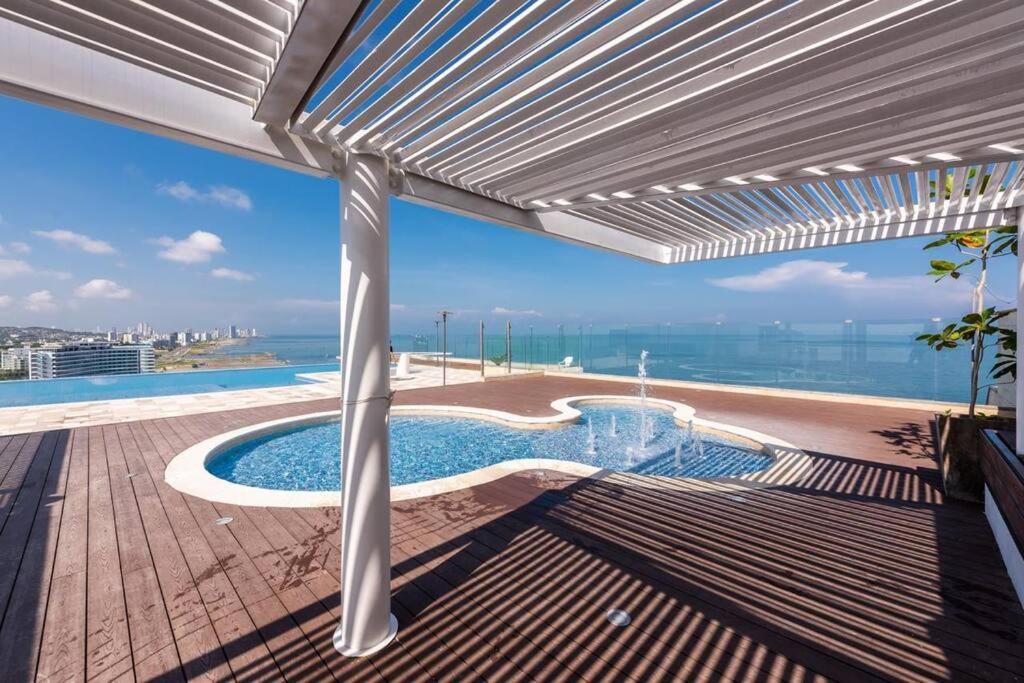 12 Personas En Morros Apto Familiar Frente Al Mar 4 Hab Playa Piscina Apartamento Cartagena