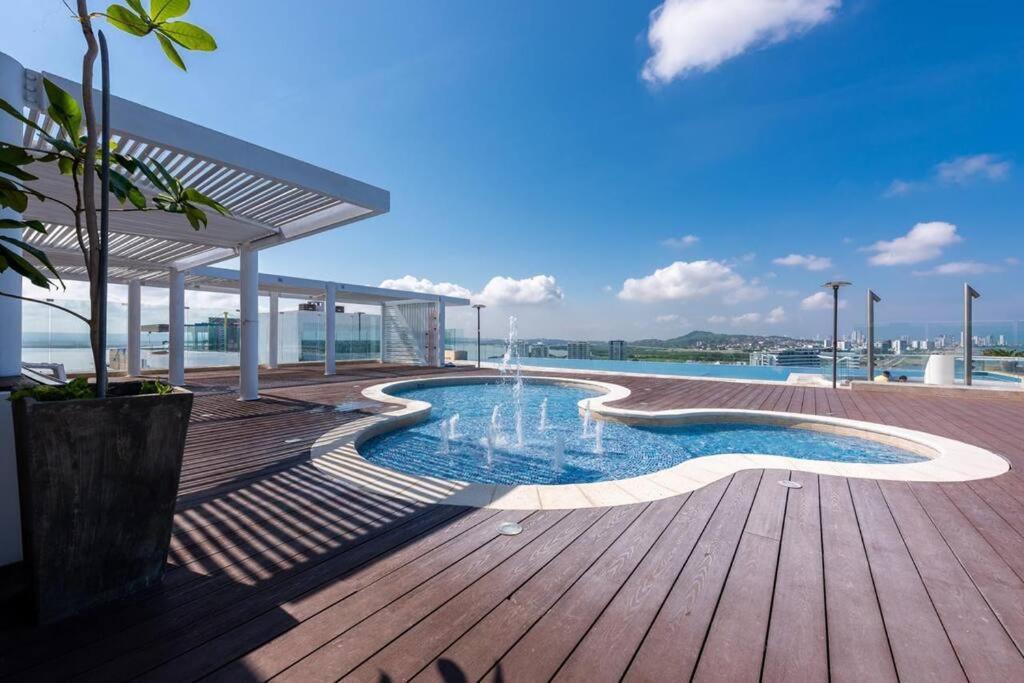 12 Personas En Morros Apto Familiar Frente Al Mar 4 Hab Playa Piscina Apartamento